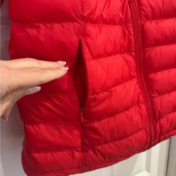 Amazon Essentials red puffer jacket Large - Picture 6 of 11